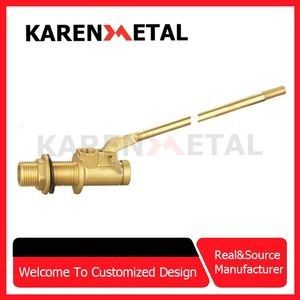 Thread Water Tank Level Controller Brass Float Floating Ball Valve Orignal Color