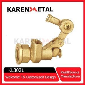 Premium Solid Brass Toilet Float Valve for Tanks