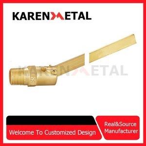Quality  High Pressure Balance Brass Floating Vertical Float Ball Valve for Water Storage Tank factory