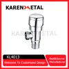 Premium Ceramic Toilet Angle Valve with Brass Mechanism for Long-Lasting Use