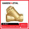Heavy-Duty Brass Union Check Valve for NPT Pipe Fittings