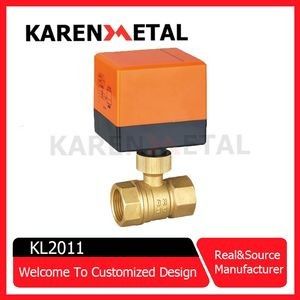 Efficiënte Gemotoriseerde Kogelkraan 220V voor Waterstroombeheer