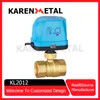 Forged Under Floor Water Radiant Heating Brass Flow Manifold Valve with Flowmeter for Plastic PPR Pipe 1/2