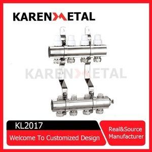 Premium Brass Water Manifold Collector for Efficient Radiant Heating Systems