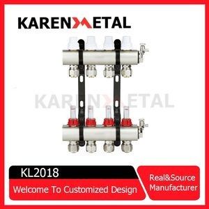 Premium Brass Heating Manifold for Efficient Underfloor Systems