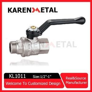 Premium Quality Brass Lever Water Ball Valve for Plumbing Solutions