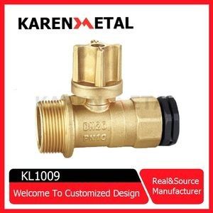 Premium Brass Valve for Pex Systems with Male-Female Threads