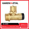 Premium Brass Valve for Pex Systems with Male-Female Threads