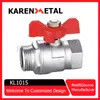 Premium Female Water Control Copper Brass Ball Valve for Efficient Flow