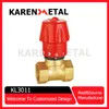Premium Brass Stop Globe Valve with Sturdy Iron Handle
