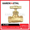 Premium Brass Straight Stop Valve for Durable Performance